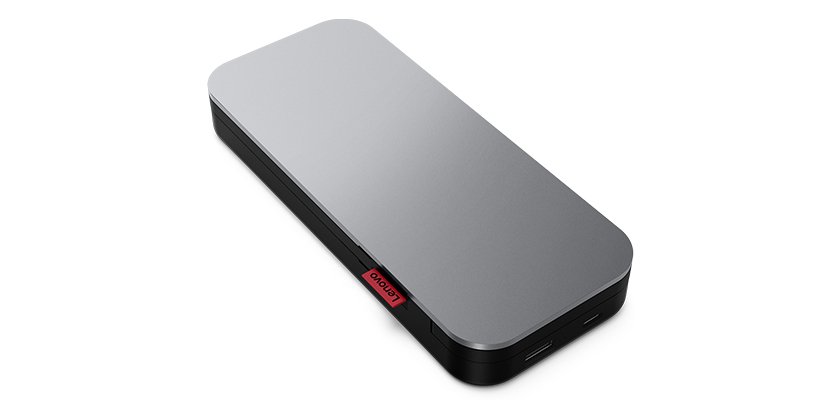 Lenovo Go Ión de litio 20000 mAh Negro, Gris