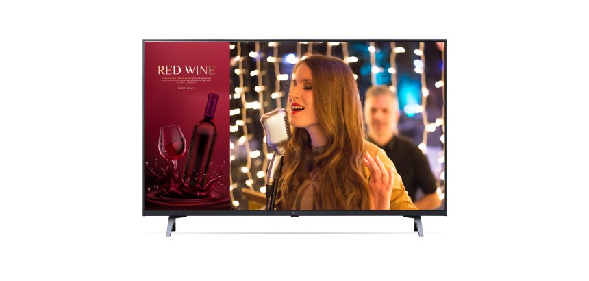 LG 43UN640S Pantalla plana para señalización digital 109,2 cm (43") LCD Wifi 300 cd / m² 4K Ultra HD Azul WebOS