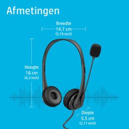 HP stereo USB-headset G2