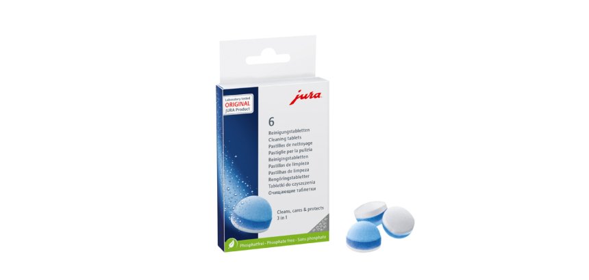 JURA Détartrant cafetière 6 Pastilles nettoyantes 24225