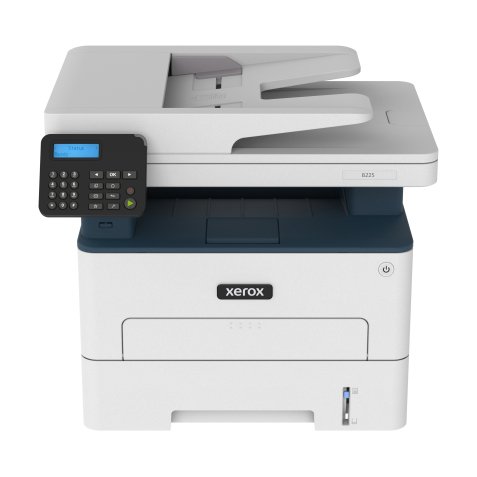 Xerox B225 copie/impression/numérisation recto verso sans fil A4, 34 ppm, PS3 PCL5e/6, chargeur automatique de documents, 2 magasins, total 251 feuilles