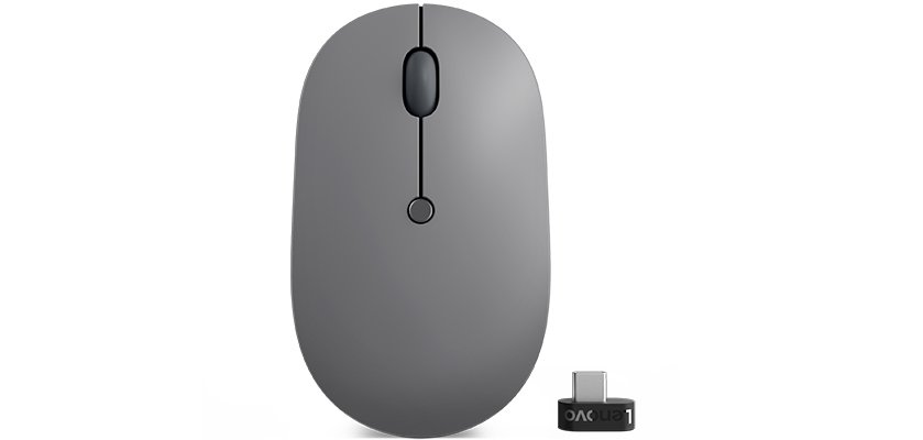 Lenovo Go ratón Oficina Ambidextro RF inalámbrico Óptico 2400 DPI