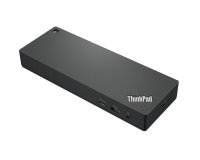 Lenovo 40B00300EU base para portátil y replicador de puertos Alámbrico Thunderbolt 4 Negro, Rojo