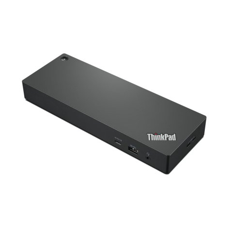 Lenovo 40B00300EU laptop dock & poortreplicator Bedraad Thunderbolt 4 Zwart, Rood