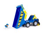 Rubble & Crew , Veicolo da cantiere Deluxe di Wheeler, camion ribaltabile con luci, suoni e personaggio, giocattoli per bambini e bambine dai 3 anni in su