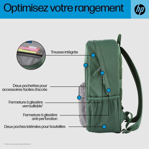 HP Sac à dos Campus (vert)