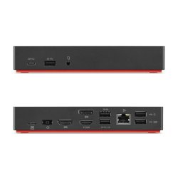 Lenovo 40AF0135EU notebook dock/port replicator Wired Black