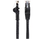 StarTech.com Câble Ethernet CAT6 10m - LSZH (Low Smoke Zero Halogen) - Cordon RJ45 UTP Anti-accrochage 10 GbE LAN - Câble Réseau Internet 650MHz 100W PoE - Noir - Snagless - 24AWG