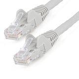 StarTech.com Câble Ethernet RJ 45 CAT6 gris 15 m