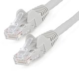 Startech.com 15m cat6 ethernet cable - lszh (low smoke zero halogen) - 10 gigabit 650mhz 100w poe rj45 10gbe utp network patch cord snagless