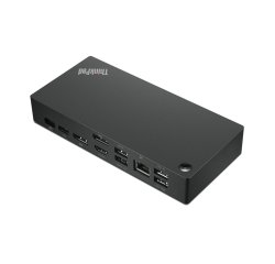Lenovo ThinkPad Universal USB-C Avec fil USB 3.2 Gen 1 (3.1 Gen 1) Type-C Noir