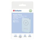 Verbatim Charge 'n' Go Polimeri di litio (LiPo) 10000 mAh Carica wireless Blu