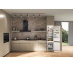 Réfrigérateur congélateur en bas Whirlpool whc20d011b1 fr encastrable 194 cm