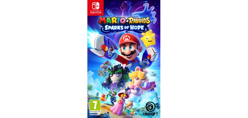 Nintendo Mario + Rabbids Sparks of Hope Standard+Componente aggiuntivo Tedesca, Inglese, ESP, Francese, ITA Nintendo Switch