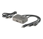 StarTech.com 3-in-1 Multiport auf HDMI Adapter - 4K 60Hz USB-C-, HDMI- oder Mini DisplayPort auf HDMI Konverter für Konferenzräume - Digitaler AV-Video Adapter zum Anschluss von HDMI-Monitor/-Display