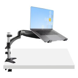 StarTech.com Brazo de Soporte de Sobremesa para Ordenador Portátil - Brazo Articulado para Portátil o para Monitor de 34 Pulgadas - Bracket de Montaje VESA para Portátil - Soporte Ergonómico Ajustable