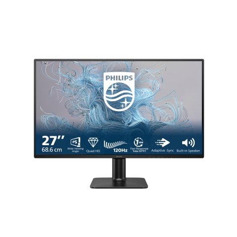 Philips 2000 series 27E2N2500/00 pantalla para PC 68,6 cm (27") 2560 x 1440 Pixeles Quad HD LCD Negro