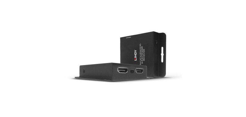 Lindy 38208 extensor audio/video Transmisor y receptor de señales AV Negro