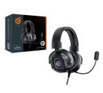 Conceptronic ATHAN02B cuffia e auricolare Cablato A Padiglione Gaming USB tipo A Nero