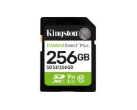 Kingston Technology 256 GB SDXC Canvas Select Plus Gen3 150 MB/s C10 UHS-I U1 V10