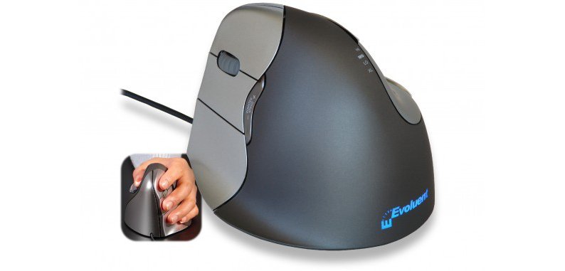 Souris bakker evoluent 4 gaucher filaire