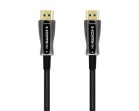 AISENS Cable HDMI V2.1 AOC Ultra Alta Velocidad / HEC 8k@60Hz 4k@120Hz 4:4:4 48Gbps, A/M-A/M, Negro, 100m