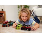 Hot Wheels Monster Trucks Big Rigs, 1:64 Scale Die-Cast Toy Truck with 6 Wheels (Styles May Vary)