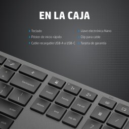 HP Teclado inalámbrico de modo dual 975