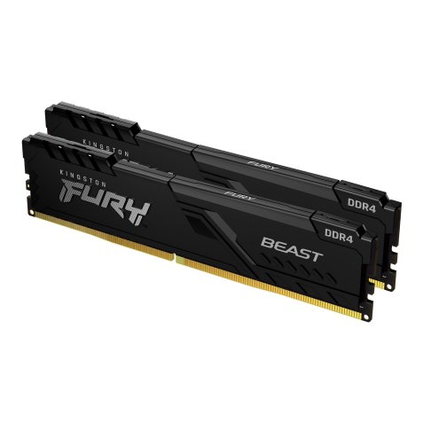 Kingston Technology FURY Beast 16Go 3200MT/s DDR4 CL16 DIMM (Kit de 2) Black