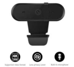 Nilox CON MICROFONO 4K webcam 8 MP 3840 x 2160 Pixel USB 2.0 Nero