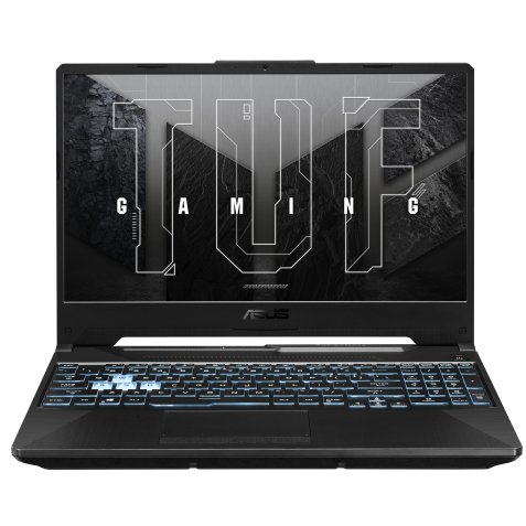 ASUS TUF Gaming A15 FA506NC-HN001W AMD Ryzen™ 5 7535H Ordinateur portable 39,6 cm (15.6") Full HD 16 Go DDR5-SDRAM 512 Go SSD NVIDIA GeForce RTX 3050 Wi-Fi 6 (802.11ax) Windows 11 Home Noir