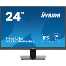 iiyama ProLite XU2495WSU-B7 écran plat de PC 61 cm (24") 1920 x 1200 pixels 4K Ultra HD LED Noir