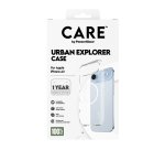 PanzerGlass CARE™ by ® Urban Explorer Case Transparent w. White MagSafe iPhone Air protective phone case Cover