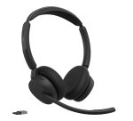 Jabra Evolve3 45 Wireless Headset Headband Office/Call Center USB Type-A Bluetooth Black
