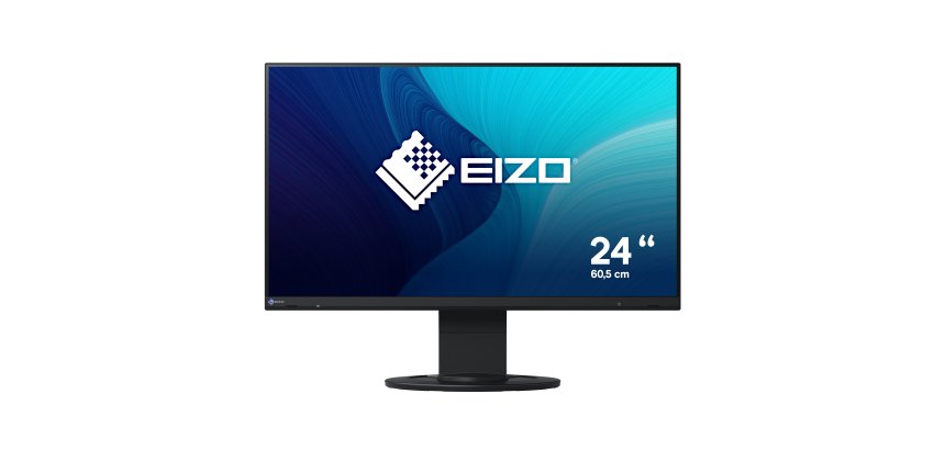 EIZO FlexScan EV2460-BK computer monitor 60.5 cm (23.8") 1920 x 1080 pixels Full HD LCD Black