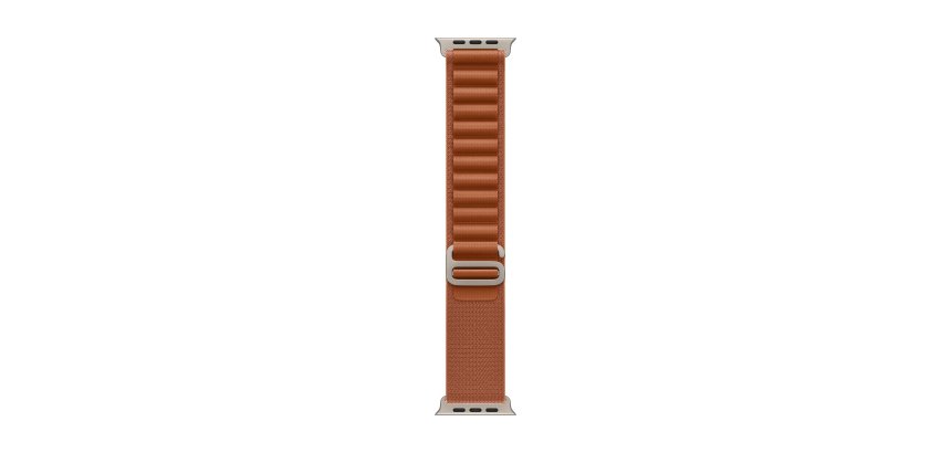 Apple MFTA4ZM/A accessoire intelligent à porter sur soi Bande Marron Titane, Polyester, Spandex
