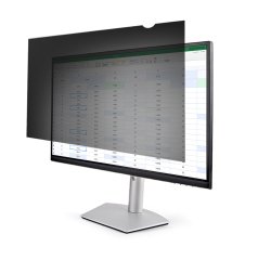 StarTech.com Filtro de Privacidad de Ordenador para Monitor de 27 Pulgadas - Protector de Seguridad para Pantalla - para Reducir la Luz Azul - Pantalla Ancha de 16:9 - Mate/Brillante - +/-30 grados