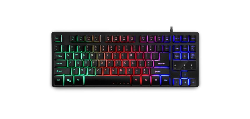 Acer Nitro TKL keyboard Gaming USB QWERTY Italian Black