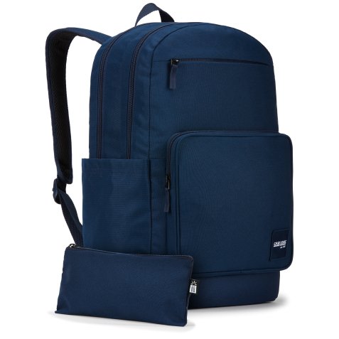 Sac à dos QUERY 100% recyclé bleu - Unisex - 29L - 2 compartiments - 1 trousse offerte
