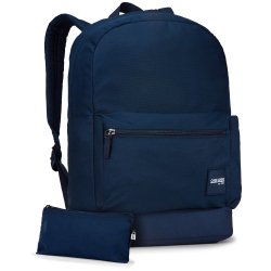 Sac à dos COMMENCE 100% recyclé bleu - Unisex - 24L - 1 compartiment - 1 trousse offerte