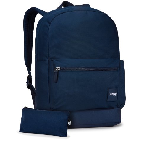 Sac à dos COMMENCE 100% recyclé bleu - Unisex - 24L - 1 compartiment - 1 trousse offerte