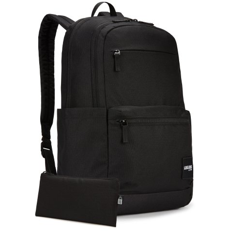 Sac à dos UPLINK 100% recyclé noir - Unisex - 26L - 2 compartiments - 1 trousse offerte