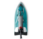 Polti Vaporella Quick & Comfort QC120 Steam iron Stainless Steel soleplate 2200 W Black, Turquoise, White