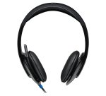 Logitech H540 USB Computer Headset Avec un son haute définition et des commandes sur l'oreillette