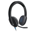 Logitech H540 USB Computer Headset Avec un son haute définition et des commandes sur l'oreillette