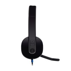 Logitech H540 USB Computer Headset Kopfhörer Verkabelt Kopfband Büro/Callcenter USB Typ-A Schwarz