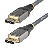 startechcom cable de 1m displayport 14 certificado vesa - 8k de 60hz hdr10 - vadeo ultra hd 4k de 120hz - cable dp 14 - para monitores o pantallas - cable displayport a displayport - mm