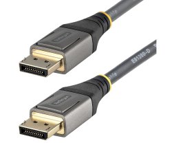 StarTech.com 16ft (5m) VESA Certified DisplayPort 1.4 Cable - 8K 60Hz HDR10 - Ultra HD 4K 120Hz Video - DP 1.4 Cable / Cord - For Monitors/Displays - DisplayPort to DisplayPort Cable - M/M