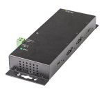 StarTech.com Hub USB C 4 Ports 10Gbps - Hub Industriel USB Type C - Métal - 2x USB-C & 2x USB-A - Protection Surtension ESD - Hôte USB-C ou USB-A - Hub USB 3.2 Gen 2 Auto-Alimenté Montable