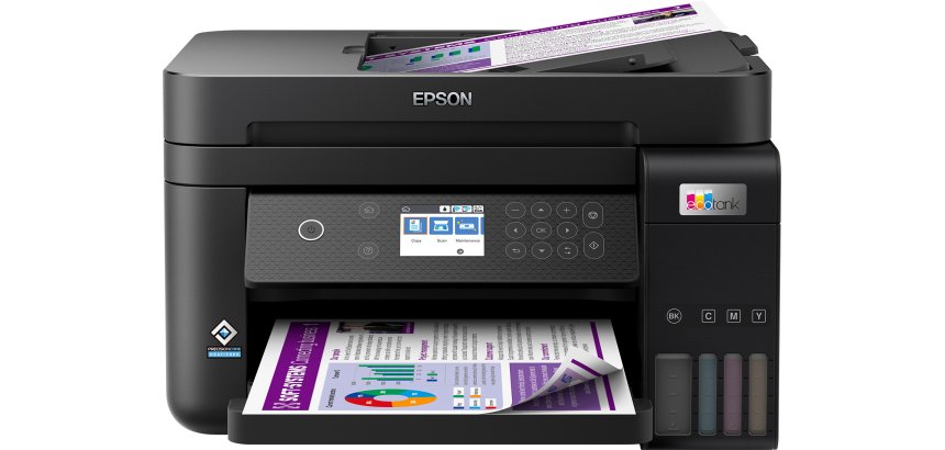 EPSON ECOTANK ET-3850 Imprimante multifonction à réservoir d'encre 3 en 1 A4 couleur Wifi